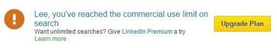 commercial-search-limit-on-LinkedIn